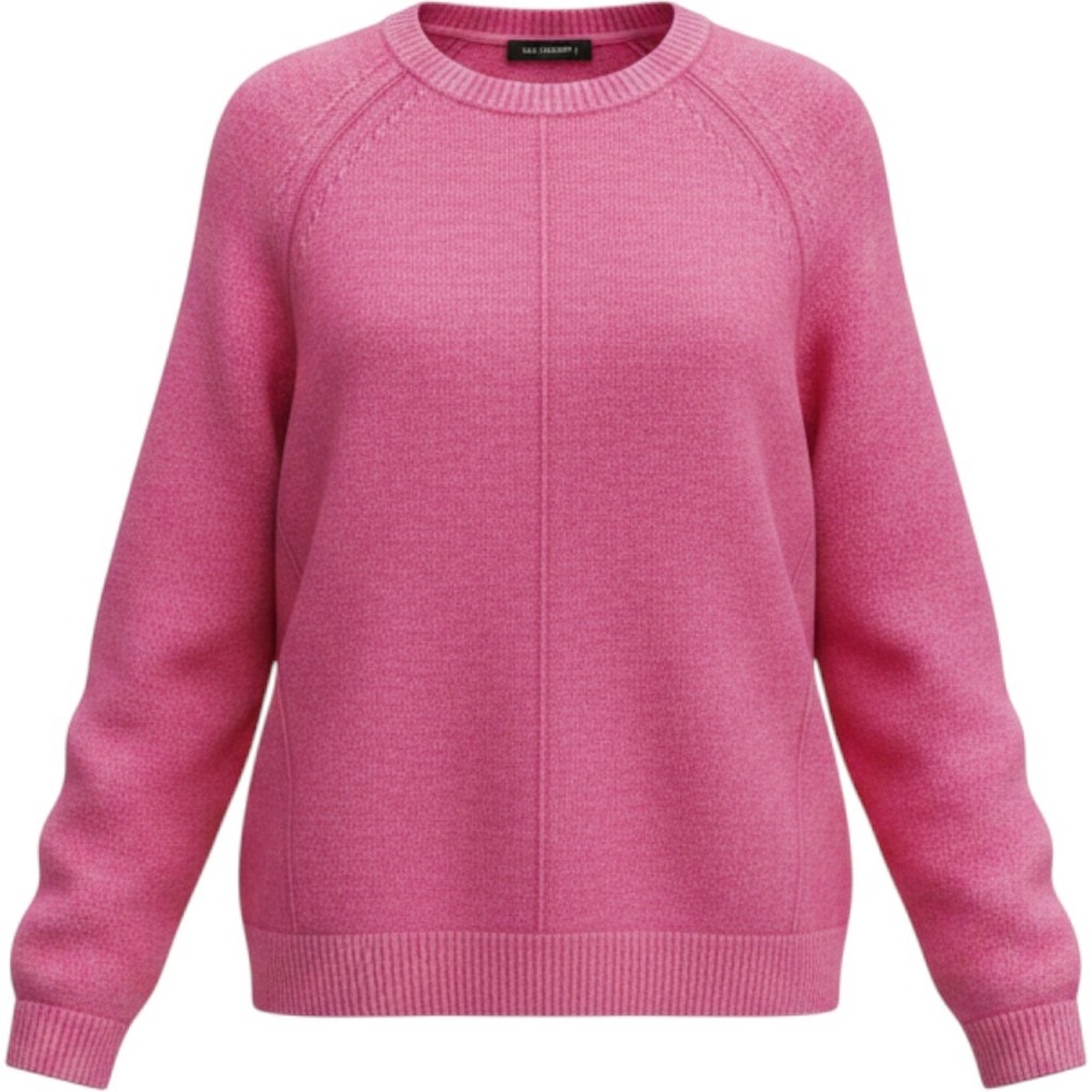 Vince Camuto Womens XL Pink Marled Oversized Crewneck‎ Pullover Sweater